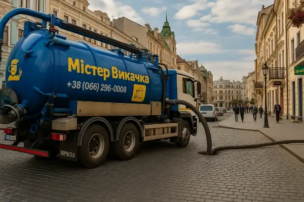 викачка септика Київ
